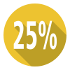 icon 25%